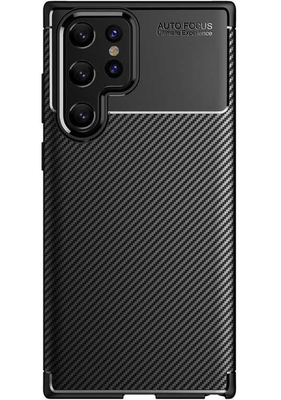 Galaxy S22 Ultra Uyumlu Zore Negro Silikon Kılıf-siyah Siyah