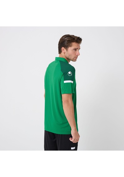 Yeşil Uhlsport Erkek Polo T-shirt Energy 1101801 Yeşil