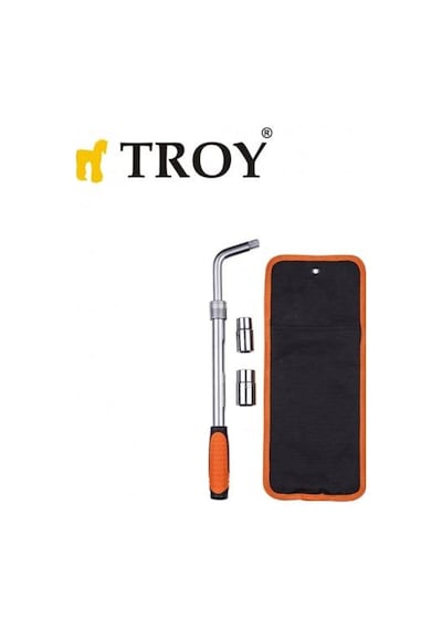 Troy 26138 Teleskopik Bijon Anahtarı Seti. 4 Parça