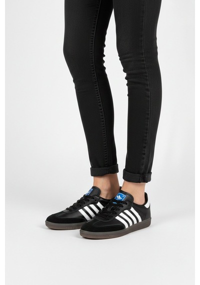 Elit Ikz1726 Kadın Klasik Sneaker Siyah - Beyaz Siyah - Beyaz