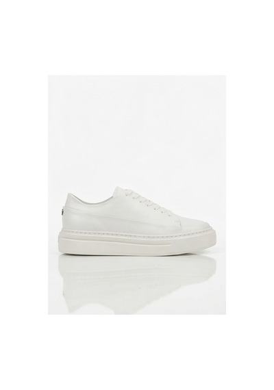 Crc Ayakkabı Crc Beyaz Şık %100 Hakiki Deri Sneakers Sole Günlük Ayakkabı