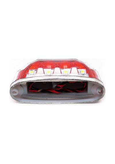 Ahmet Otomotiv 2 Adet Plaka Lambası Kırmızı Model 12v-24v
