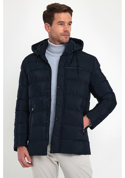 Sivaist Erkek Lacivert Standart Fit Normal Kesim Içi Kürklü Çıkmalı Kapüşon Dik Yaka Mont-Lacivert Sivaist Erkek Lacivert Standart Fit Normal Kesim Içi Kürklü Çıkmalı Kapüşon Dik Yaka Mont-Lacivert