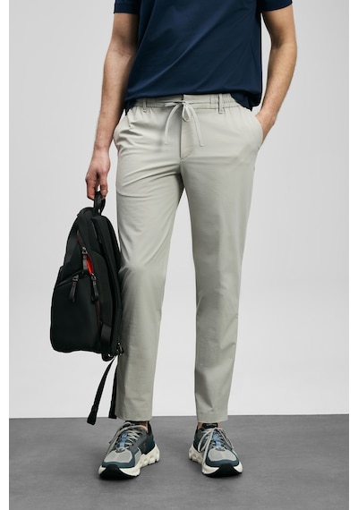 Lufian Daxon Smart Erkek Chino Pantolon Slim Fit Taş Taş 111190359100190