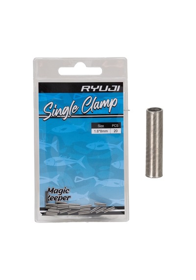 Ryuji Black Nıckel Çelik Tel Sıkıştırma Burcu 1.6 8mm 20 Adet Standart