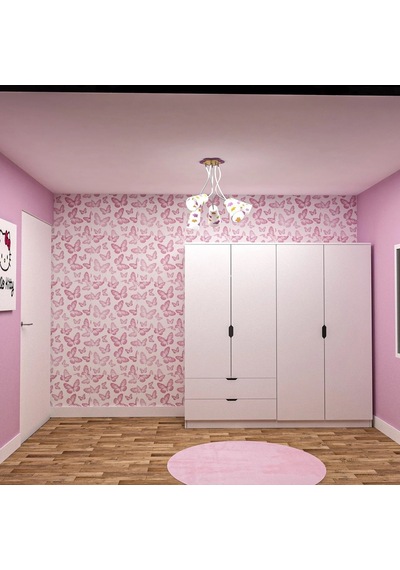 Loft Genç Odası Takımı Suntalam Beyaz