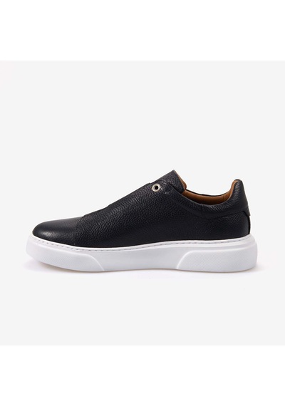 Kemal Tanca Erkek Eva Taban Hakiki Deri Sneaker & Spor Ayakkabı 2534 Lacivert