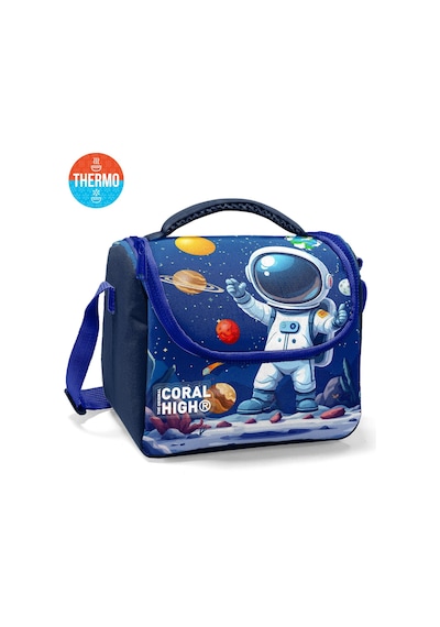 Coral High Kids Lacivert Astronot Desenli 3 Lü Okul Çanta Seti Set0133252