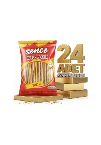 Afia Sence Tuzlu Çubuk Kraker 24x40 Gr