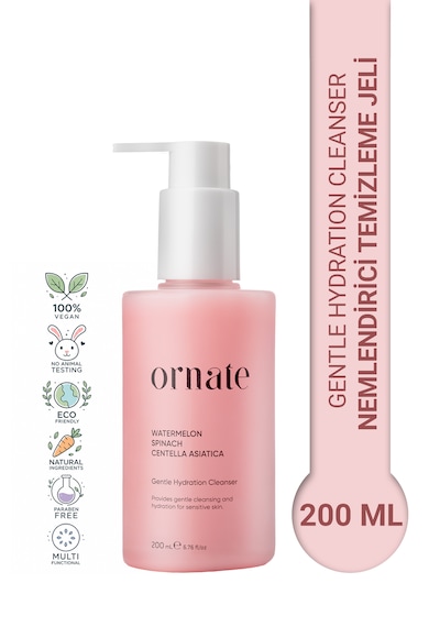 Tüm Ciltler Için Nemlendirici Yüz Temizleme Jeli 200 Ml