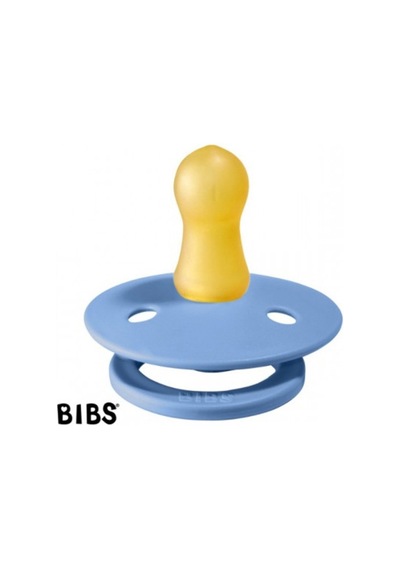 Bibs Colour Kauçuk Emzik - Sky Blue - 0-6 Ay Mavi
