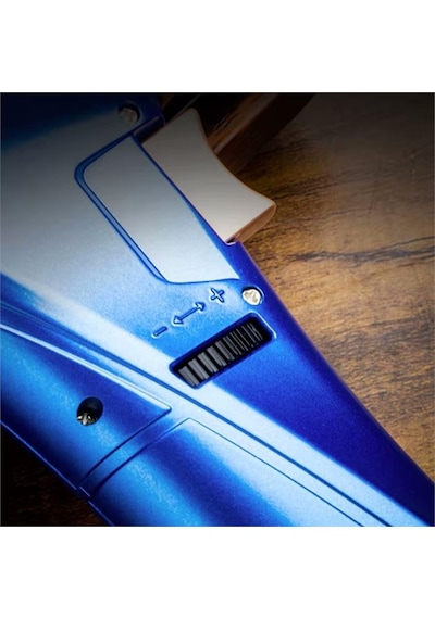 Lubinski New Design Çok Fonksiyonlu Tek Torch Büyük Masa Tipi Puro Çakmağı Blue Lb-119