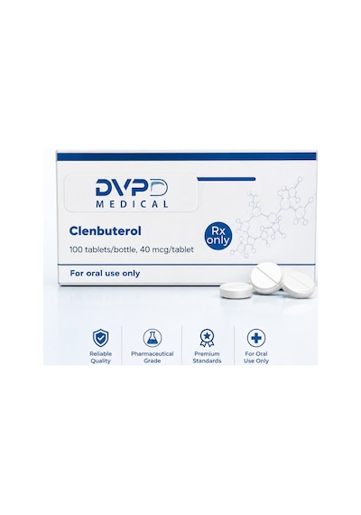 Dvp Medical Clenbuterol 40 Mcg 100 Tablet - Check Kodlu