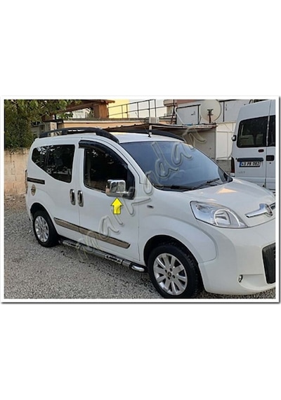 Db Chrome Fiat Fiorino Krom Ayna Kapağı 2008 Sonrası 2 Parça Abs