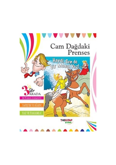 Cam Dağdaki Prenses Üçü Bir Arada Etkinlik Kitabı / İrem Bir