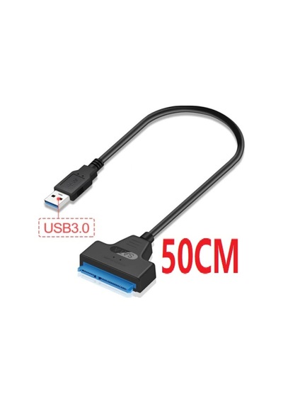 Usb 3.0 2.5 Inç Sata 4706P Ssd Hdd Hard Disk Kutu Kablosu 50Cm