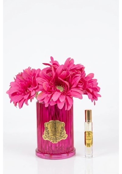 Renkli Vazo Gold Gerbera 8 Li Çiçek 75568028