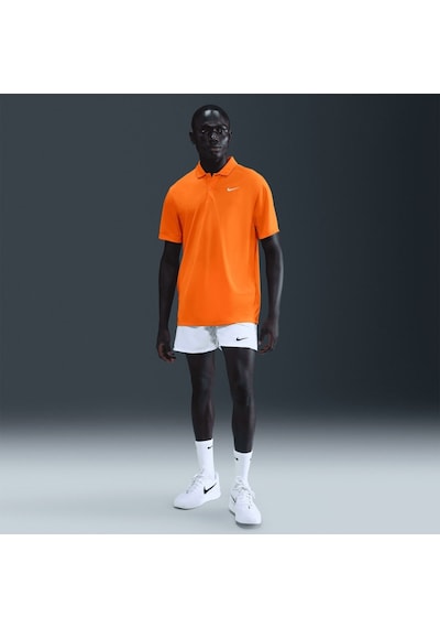 Nike Nikecourt Dri-fıt Erkek Tenis Polo Tişört - Turuncu Dh0857-873