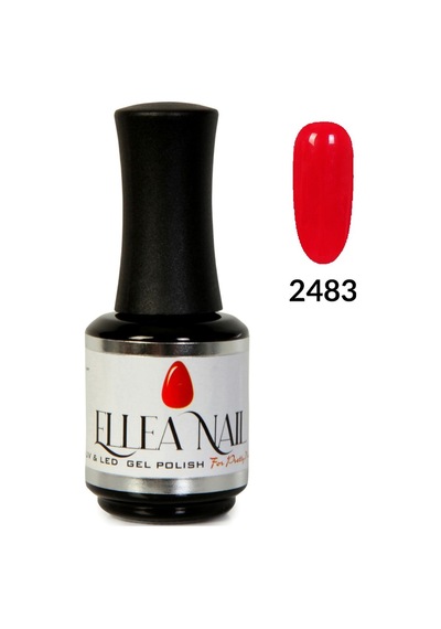 Ellea Nail Kalıcı Oje 2483 Açık Kırmızı 15 ML