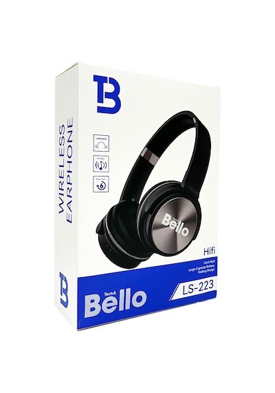Bello LS-223 Wireless 5.3 Hifi Bluetooth Kulak Üstü Kulaklık