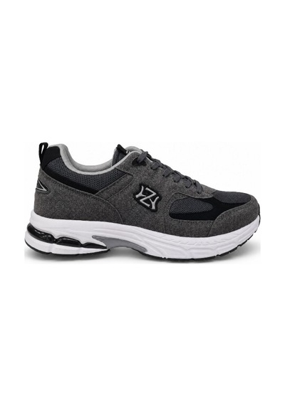 Go Tech Erkek Sneaker Ayakkabı Gri 40-44 Antrasit - Gri