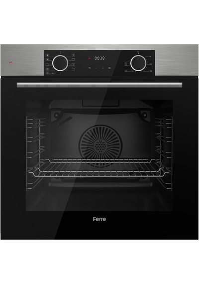 Ferre Fryart CS Serisi XE63MI - CS205 - D063 Ankastre Set Inox - Siyah