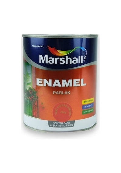 Marshall Enamel Parlak Bayrak Kırmızı 2.5 Litre
