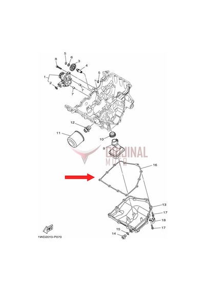 Yamaha Yzf-r25 / Mt-25 2015-20 Karter Alt Conta