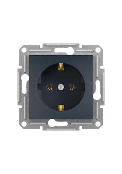 Schneider Electric Eph2900171 Asfora Antrasit Topraklı Priz