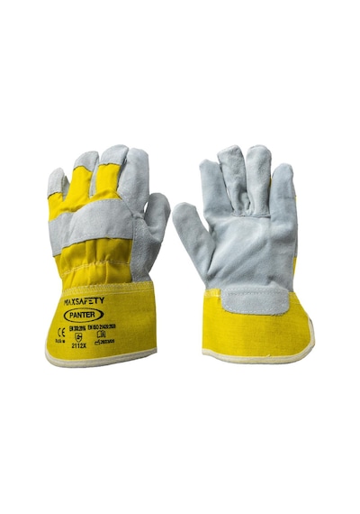 Max Safety Panter Deri Montaj Eldiveni No:10