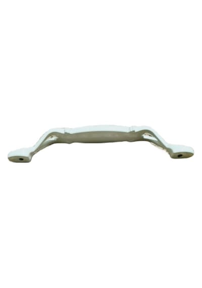 Miray 96 Mm Metal Krem Kasa Beyaz Gül Desenli / 5 Adet Krem