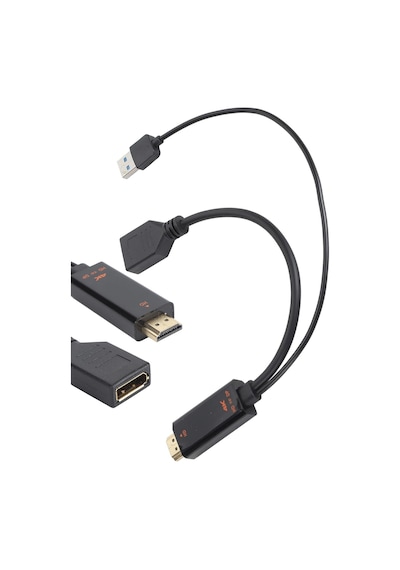 Çok Fonksiyonlu Usb Güç Kaynağı, Bilgisayarlarıçin Hdmı Display Dönüştürücü Cihazı Aparatı