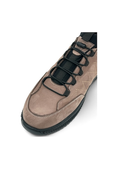 Voyager 5480 Erkek Deri Casual Bej Nubuk Bej