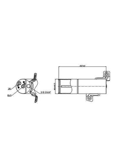 Mahle Ad90000s Klima Kurutucu Tupu A2218300283