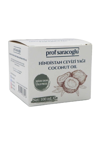 Soğuk Sıkım Hindistan Cevizi Yağı 100 Ml