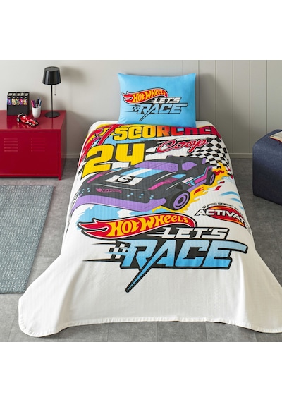Taç Lisanslı Hot Wheels Fast Tek Kişilik Pamuk Pike Takımı 000000001000050174 Çok Renkli Taç Lisanslı Hot Wheels Fast Tek Kişilik Pamuk Pike Takımı 000000001000050174 Çok Renkli