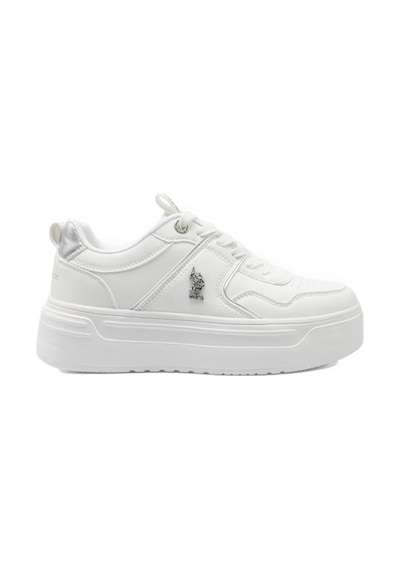 U.S. Polo Assn. U.s.polo Assn Clarke 6fx Beyaz Dolgu Taban Casual Günlük Spor Ayakkabı Beyaz