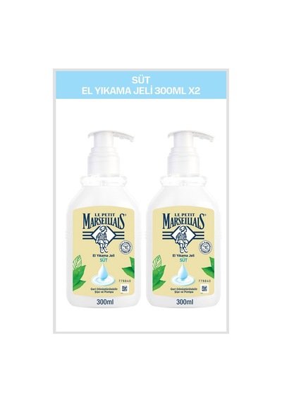 Le Petit Marseillais Sıvı Sabun Süt 300 ML x2