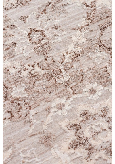 Eko Halı Mahal Mood 07 Beige Polyester Akrilik Klasik Desenli Premium Salon Halısı Bej