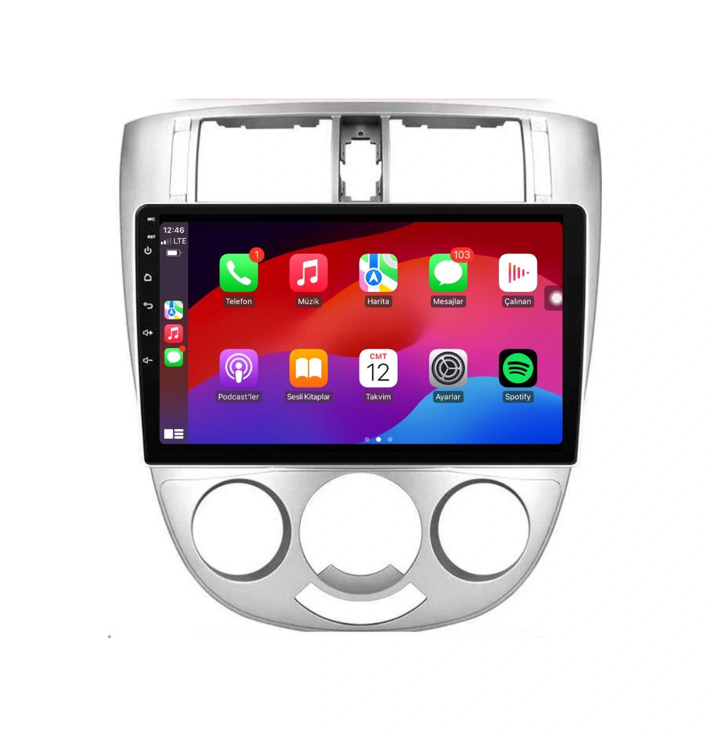 Chevrolet Lacetti Manuel Klima 10" Android Multimedya Sistemi 2-32 For-x 2004-2008