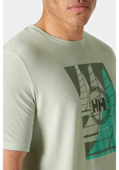 Helly Hansen Hp Race Graphic T-shirt Hha.34419 403 Mavi