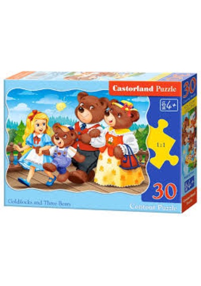 Castorland 30 Parça Three Bears Puzzle