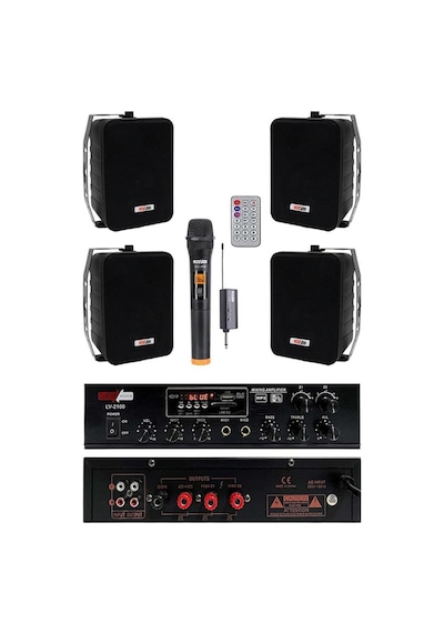 Lastvoice Large Paket 3, Hoparlör Ve Anfi Anons Ses Sistemi Seti Sku: Mırstk54c9036b45