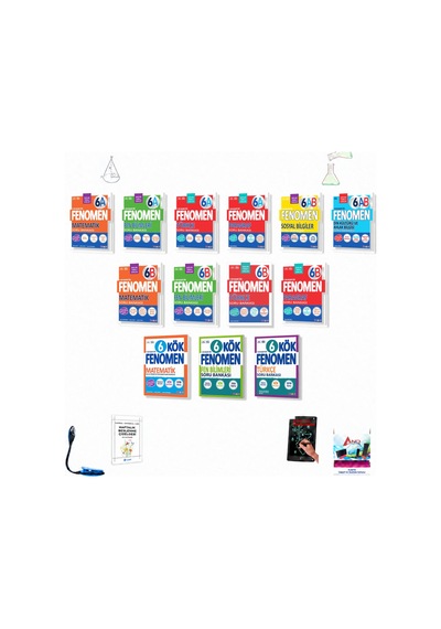 Fenomen Yayıncılık 6.sınıf 13k Set Gh-09