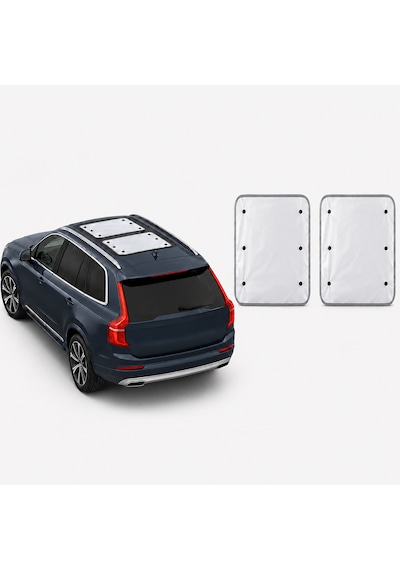 Microcase Volvo Xc90 2016-2023 İçin Sunroof Güneşlik Güneş Koruma Seti 2 Parça Al5645 Gri