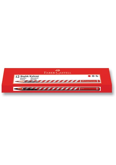 Faber-Castell Kırmızı Başlık Kalemi Yıldız 12 Adet