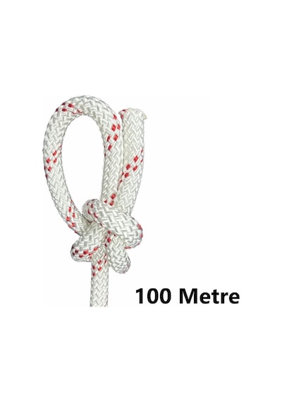 Orca 12mm 100 Metre Statik İskota Halat Ht Polyester En1891 Typeb