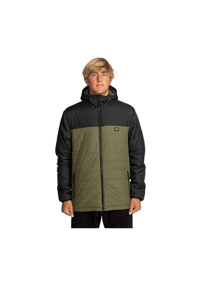 Billabong Surf Check Puffer Haki Haki