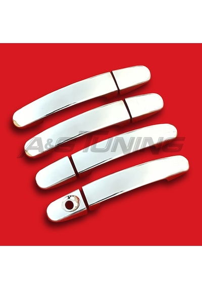 Ford Focus 2 Krom Kapı Kolu Tk 2008-2011 4 Kapı Paslanmaz Çelik N11.461