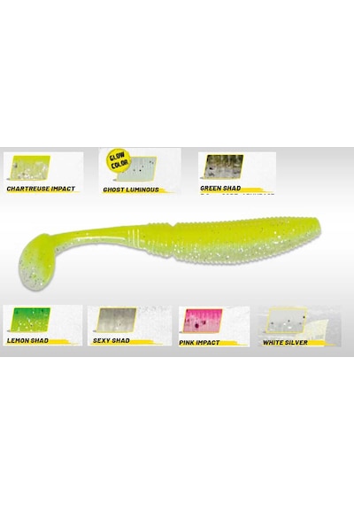 Herakles Ghost Shad 7.5 CM 8'li Paket Silikon Yem